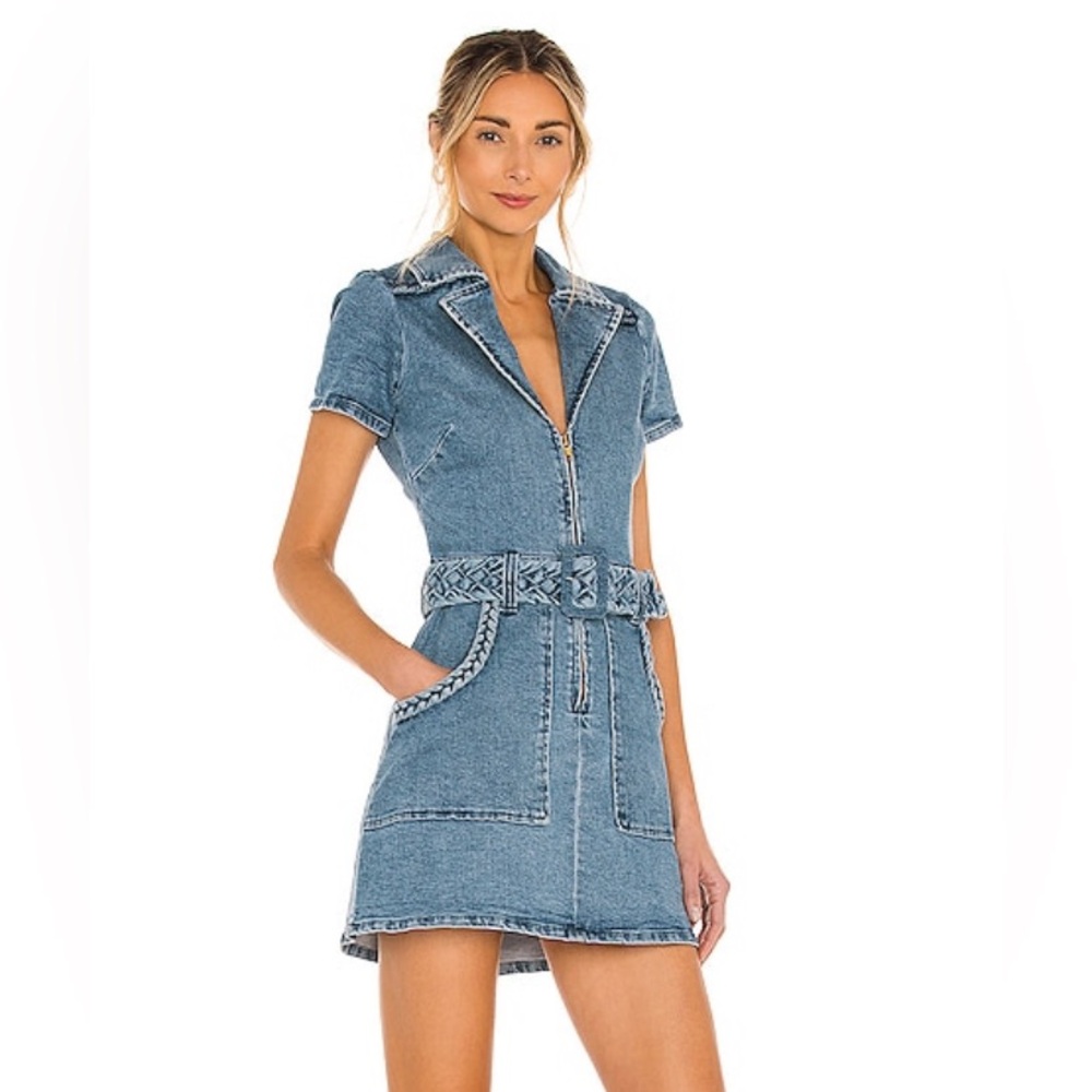 Show Me Your MuMu Denim Dress - XS